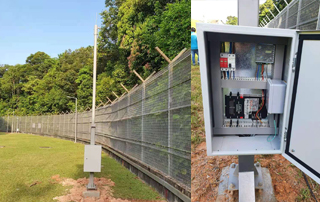 Сингапурското правителство проектира периметъра на оградата система за сигурност